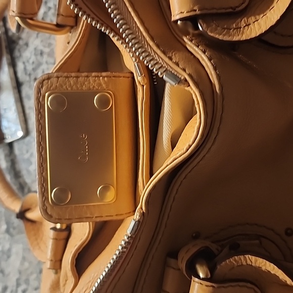 Chloe authentic euc genuine leather  handbag - Picture 9 of 10